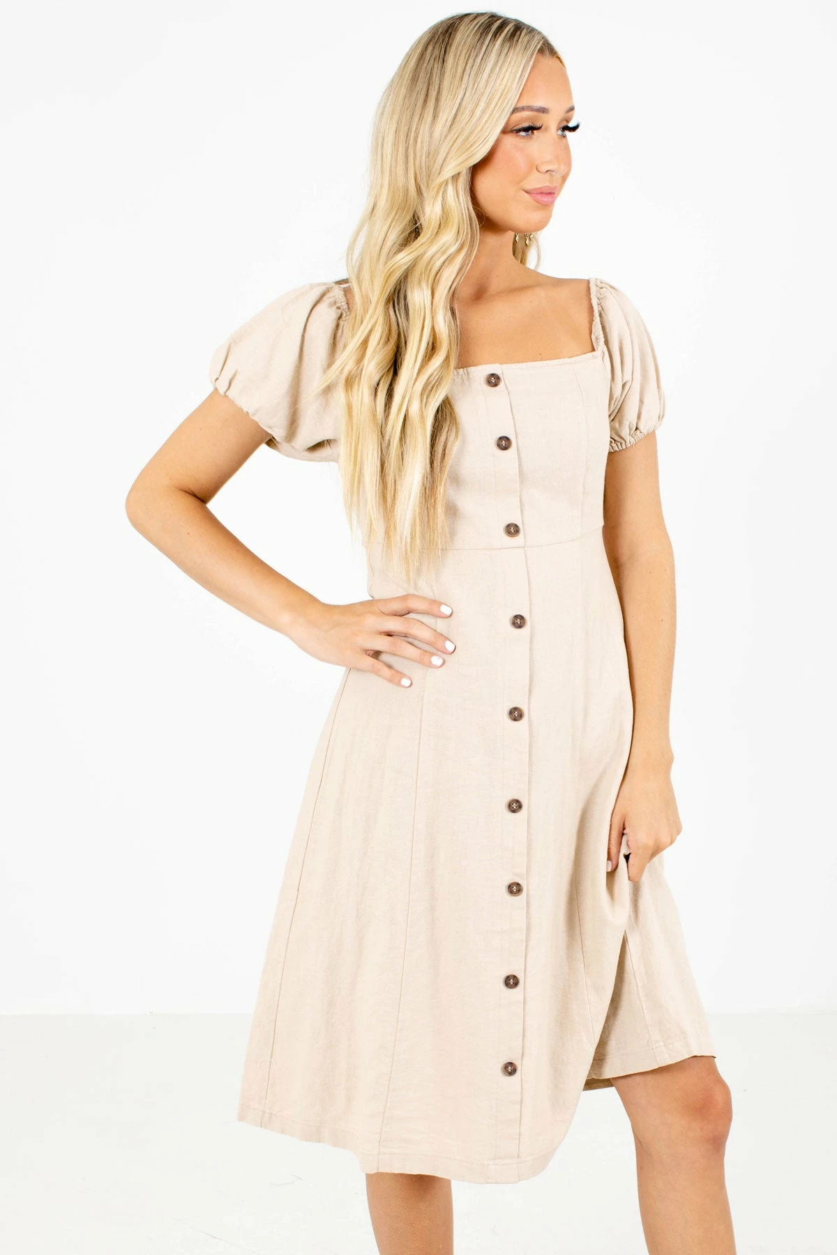 Love Tree / Style Melody Two Worlds Apart Knee-Length Dress 6 Love Tree / Style Melody Two Worlds Apart Knee-Length Dress - Image 6