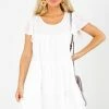 Kori America Venice Beach White Mini Dress