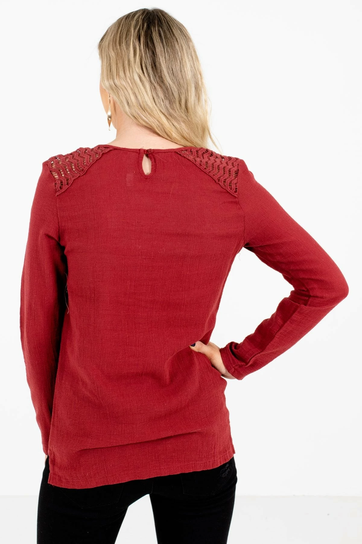 Bella Ella Boutique You're My Everything Red Top 2 Bella Ella Boutique You're My Everything Red Top - Image 2