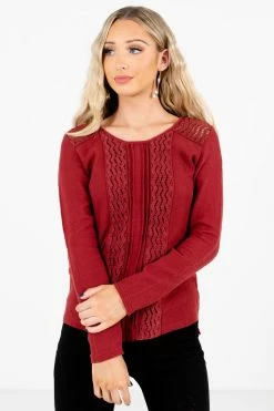 Bella Ella Boutique You're My Everything Red Top 15 Bella Ella Boutique You're My Everything Red Top -Bella Ella Sales You re My Everything Red Top Front3 5000x
