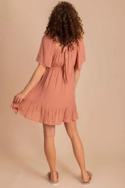 Mine & E&M Sunset Dream Mini Dress - Pink -Bella Ella Sales back 7532f2f9 6f98 4bbd 9588 0a387ef761bc 5000x