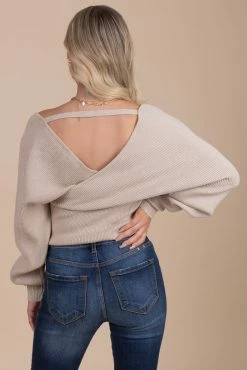 Love Tree Fall Fondness Long Sleeve Wrap Sweater -Bella Ella Sales back 7efc4e1e 0f76 48cd 9391 851892d6c46a 5000x