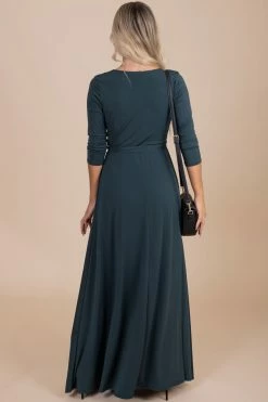 Janette Little Secrets V-Neck Maxi Dress - Dark Green 7 Janette Little Secrets V-Neck Maxi Dress - Dark Green -Bella Ella Sales back c111c734 faff 4627 8154 2c46b857f9cd 5000x