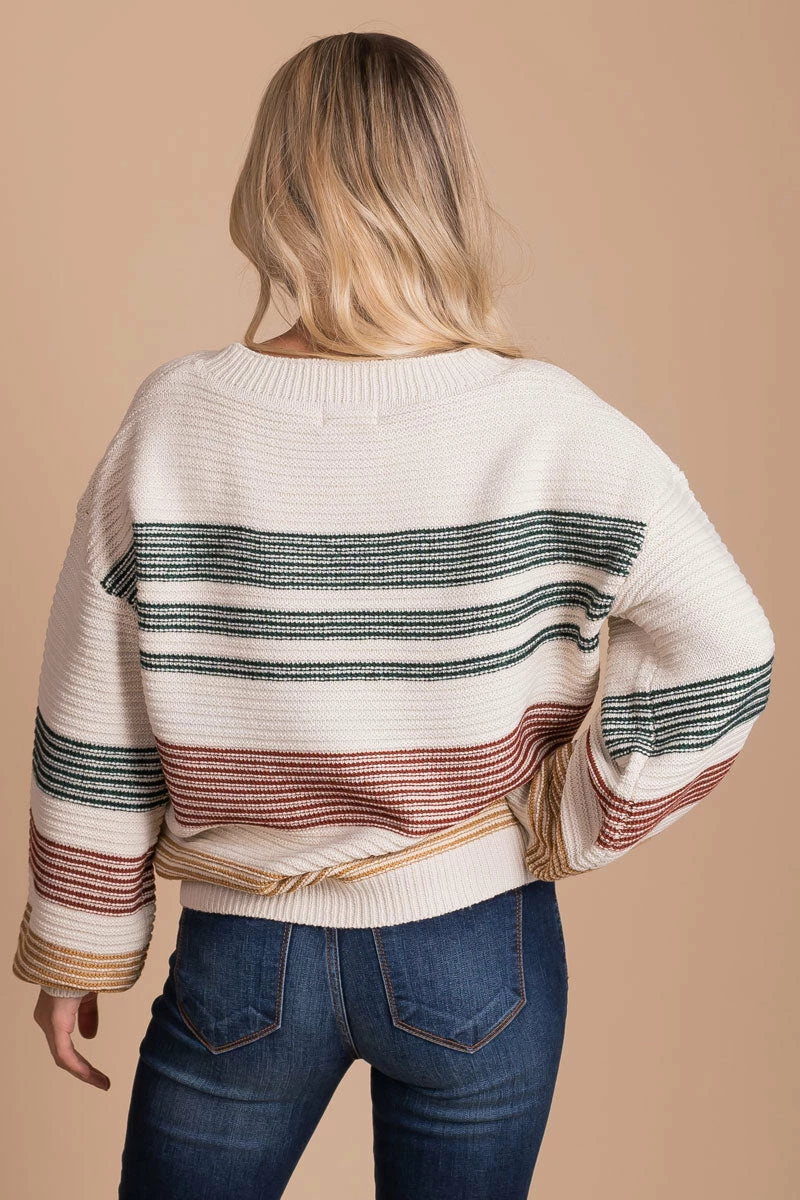 Eesome For The Better Striped Sweater 8 Eesome For The Better Striped Sweater - Image 8