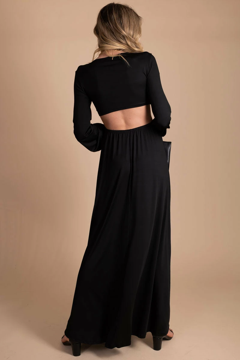 Dress Day Feeling Luxe Cutout Maxi Dress 3 Dress Day Feeling Luxe Cutout Maxi Dress - Image 3