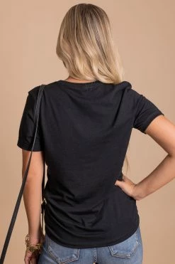 Bella + Canvas Trust The Timing Basic Crewneck Tee 17 Bella + Canvas Trust The Timing Basic Crewneck Tee -Bella Ella Sales black back 81b65e6c 045f 4de1 9b23 574b72cf1b56 5000x