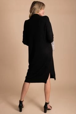 Almost Nothing Thinking Out Loud Long Sleeve Sweater Dress 17 Almost Nothing Thinking Out Loud Long Sleeve Sweater Dress -Bella Ella Sales black back b5a7ae7f a522 41e6 b088 5122da7dd19a 5000x