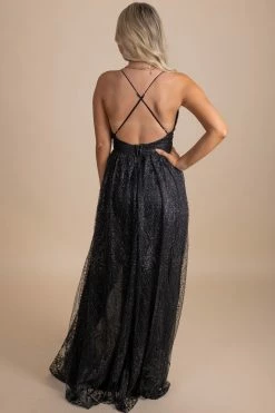 The Vintage Shop Attention Getter Shimmery Maxi Dress 8 The Vintage Shop Attention Getter Shimmery Maxi Dress -Bella Ella Sales black back ba30dfca c2d7 47aa bf9d 6c00c3cd916a 5000x