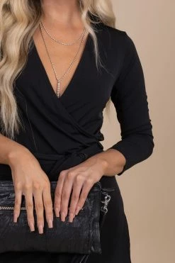 Janette Love You More Long Sleeve Maxi Dress -Bella Ella Sales black detail 3c596385 b9e9 4baf b6a0 1fcad52f0439 5000x