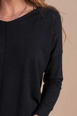 Dreamers Adventure With You Long Sleeve Sweater 17 Dreamers Adventure With You Long Sleeve Sweater -Bella Ella Sales black detail c413e0ec c3bf 45de a5e7 e3d813b28872 5000x