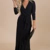Janette Love You More Long Sleeve Maxi Dress