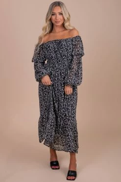 &merci Made With Love Floral Print Maxi Dress