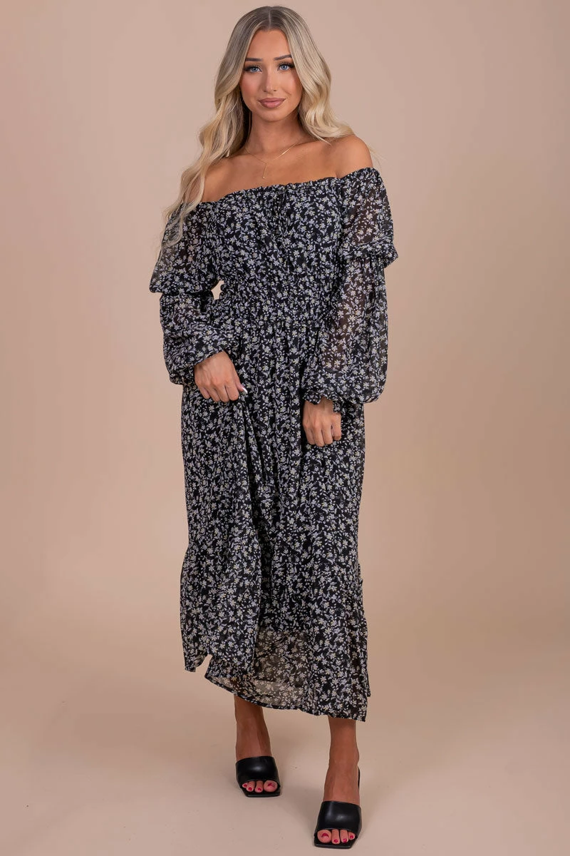 &merci Made With Love Floral Print Maxi Dress 1 &merci Made With Love Floral Print Maxi Dress