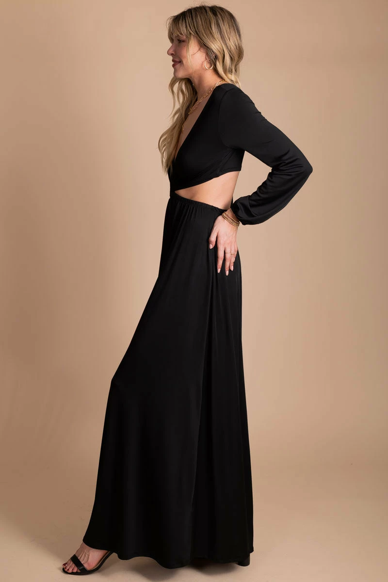 Dress Day Feeling Luxe Cutout Maxi Dress 2 Dress Day Feeling Luxe Cutout Maxi Dress - Image 2
