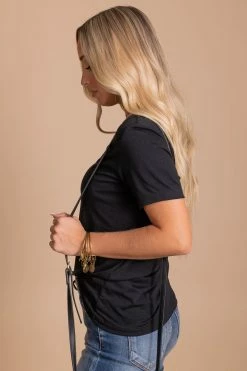 Bella + Canvas Trust The Timing Basic Crewneck Tee 16 Bella + Canvas Trust The Timing Basic Crewneck Tee -Bella Ella Sales black side e547dd21 38ec 4dc3 9206 b24f14f483c9 5000x