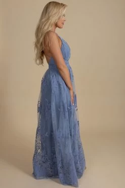 The Vintage Shop Unforgettable Love Lace Maxi Dress 59 The Vintage Shop Unforgettable Love Lace Maxi Dress -Bella Ella Sales blue side e4af39c0 7606 42a8 83d5 20144a676a54 5000x