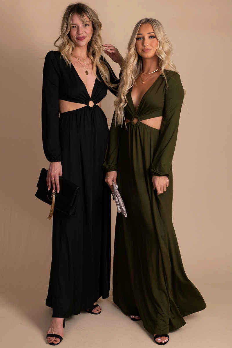 Dress Day Feeling Luxe Cutout Maxi Dress 5 Dress Day Feeling Luxe Cutout Maxi Dress - Image 5