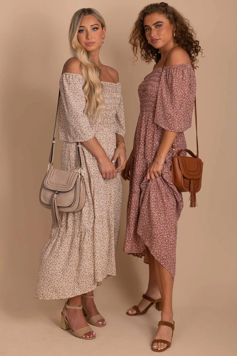 Polagram Oakley Floral Tiered Midi Dress 9 Polagram Oakley Floral Tiered Midi Dress - Image 9