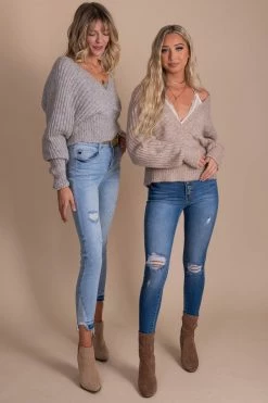 SOB Once In A Lifetime Long Sleeve Wrap Sweater -Bella Ella Sales both c924b7fe c6d8 412a 8319 a2ca2e5e8459 5000x