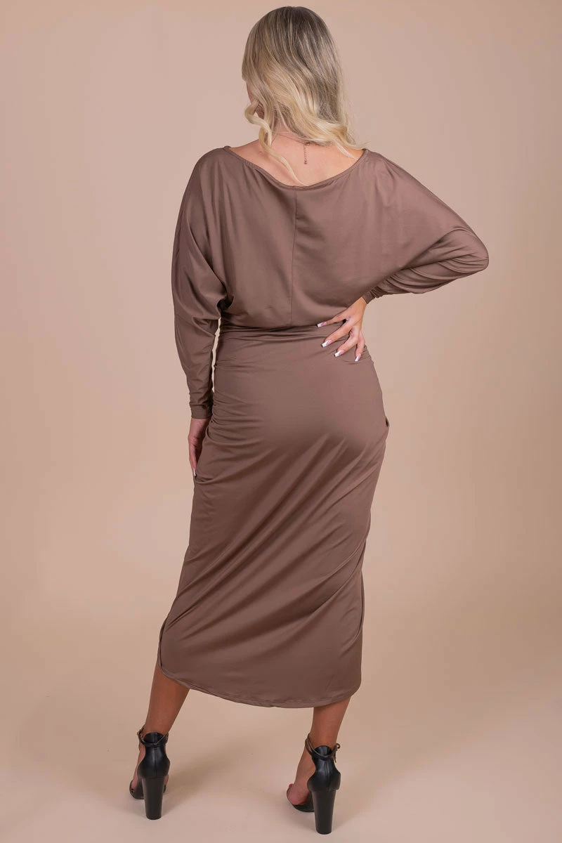 Dress Day Good For My Soul Long Sleeve Midi Dress 4 Dress Day Good For My Soul Long Sleeve Midi Dress - Image 4