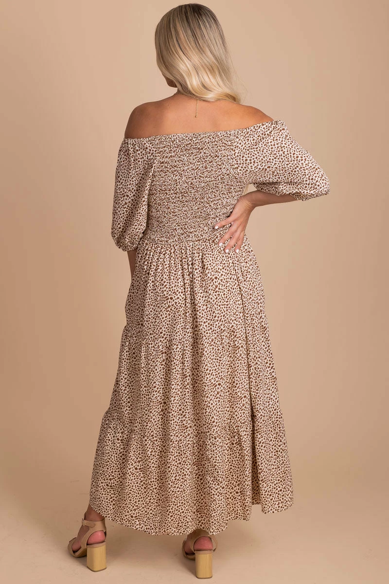 Polagram On The Wild Side Patterned Maxi Dress 8 Polagram On The Wild Side Patterned Maxi Dress - Image 8