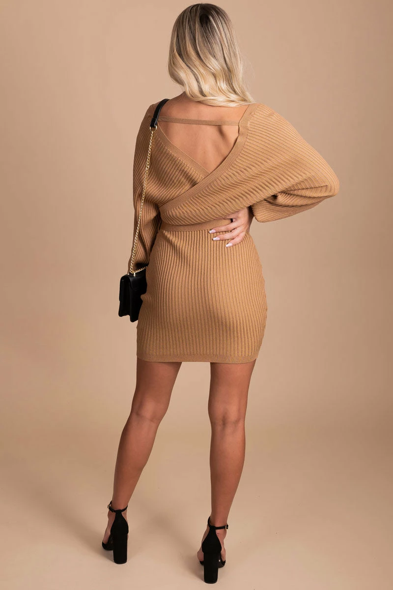 Love Tree / Style Melody Changing Seasons Mini Sweater Dress 8 Love Tree / Style Melody Changing Seasons Mini Sweater Dress - Image 8