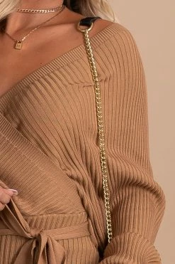 Love Tree / Style Melody Changing Seasons Mini Sweater Dress 14 Love Tree / Style Melody Changing Seasons Mini Sweater Dress -Bella Ella Sales brown detail 8da86605 641c 41ed 949a 0c7cfb3dd106 5000x