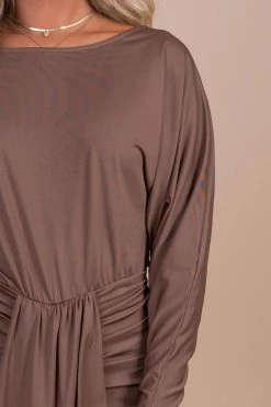 Dress Day Good For My Soul Long Sleeve Midi Dress 18 Dress Day Good For My Soul Long Sleeve Midi Dress -Bella Ella Sales brown detail f8d3e879 236a 4c22 9307 acf8a077385d 5000x