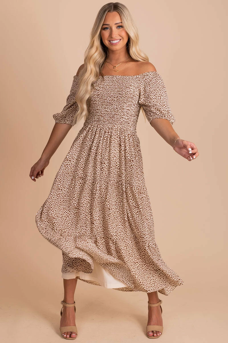 Polagram On The Wild Side Patterned Maxi Dress 5 Polagram On The Wild Side Patterned Maxi Dress - Image 5