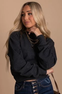 Reflex Simpler Times Long Sleeve Sweater -Bella Ella Sales dark front 6fe0fcdb 4c50 4eec bbb1 9d173669eff6 5000x