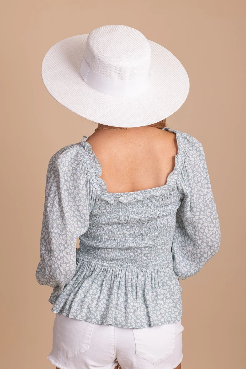 In Loom Desert Wildflower Smocked Long Sleeve Top 6 In Loom Desert Wildflower Smocked Long Sleeve Top - Image 6