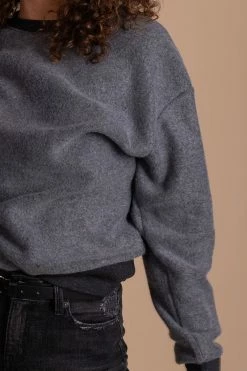 Reflex Warm And Fuzzy Long Sleeve Top - Dark Gray 6 Reflex Warm And Fuzzy Long Sleeve Top - Dark Gray -Bella Ella Sales detail 08b8ef69 2fdc 4393 b1a4 e40003d51093 5000x