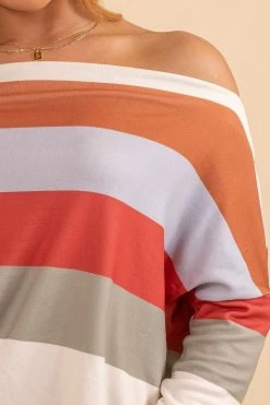 Bibi Living Loud Striped Wide Neck Top -Bella Ella Sales detail 12805596 5ead 483f b8fc e8aac03330f5 5000x