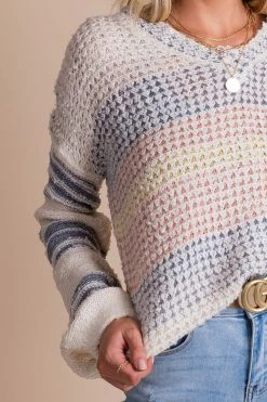 Sweaterland Signature Look Striped Knit Sweater 6 Sweaterland Signature Look Striped Knit Sweater -Bella Ella Sales detail 27faca88 dc1c 4057 9fea 37c0922a0a38 5000x