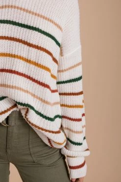 Kay Fashion Strike A Pose Striped Long Sleeve Top - Off White 7 Kay Fashion Strike A Pose Striped Long Sleeve Top - Off White -Bella Ella Sales detail 3a9c692b 18c7 42ed 985f 61556aaa03a2 5000x