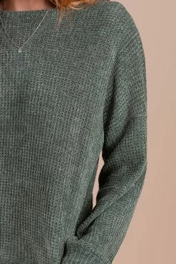 7th Ray Into The Woods Knit Pullover Sweater - Dark Green 6 7th Ray Into The Woods Knit Pullover Sweater - Dark Green -Bella Ella Sales detail 5a63c905 05ca 4ffd bc0c 559b257eee4f 5000x