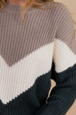 Eesome Let It Snow Chevron Striped Knit Sweater - Dark Green 7 Eesome Let It Snow Chevron Striped Knit Sweater - Dark Green -Bella Ella Sales detail 5b37ca6a 1759 4038 84c4 f28b593f2229 5000x