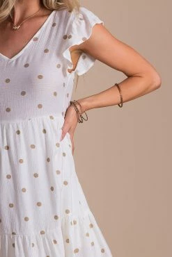 E&M/Mine Live A Little Polkadot Mini Dress - Off White -Bella Ella Sales detail 5f66d0ce 8e9f 40e7 aeee 088663a7d79c 5000x