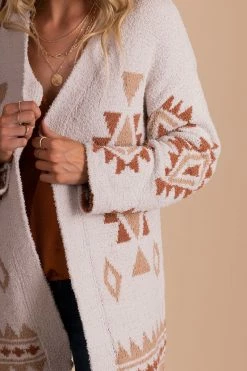 Very J Youthful Heart Tribal Print Cardigan - Off White -Bella Ella Sales detail 7fc6d80d 3f62 4b7b 9a04 5f4c5ce2494e 5000x