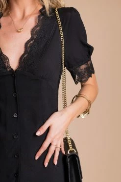 Kay Fashion Making Memories Button Down Slip Dress - Black -Bella Ella Sales detail 9958dd3c 1f60 446a a958 431e896e6cfb 5000x