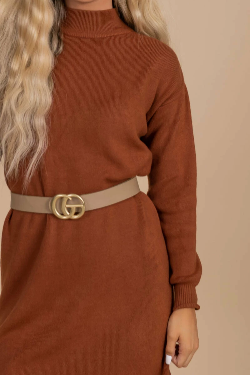 Almost Nothing Thinking Out Loud Long Sleeve Sweater Dress 7 Almost Nothing Thinking Out Loud Long Sleeve Sweater Dress - Image 7