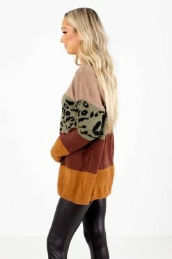 Lime N' Chili Get Loud Olive Color Block Sweater -Bella Ella Sales eggplant 1 7c6c8153 4afe 41c6 ba98 54e2e8ad1ac7 5000x