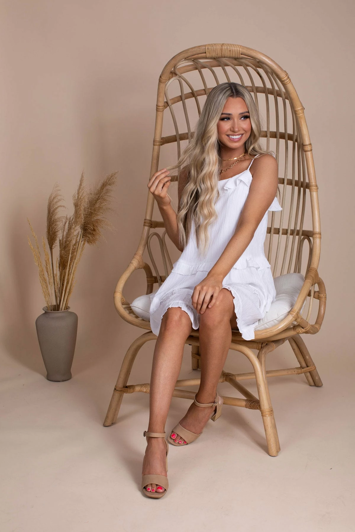 &merci Embrace Love Tiered Mini Dress 5 &merci Embrace Love Tiered Mini Dress - Image 5