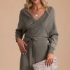 Active Basics Keep In Touch Long Sleeve Wrap Dress