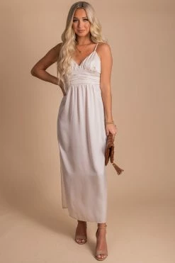 Kay Fashion Timeless Treasure Sleeveless Maxi Dress