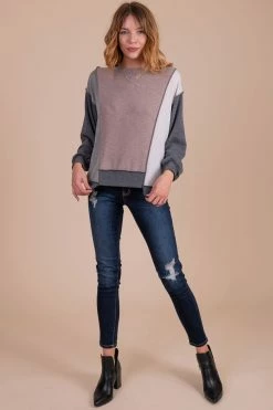 Bibi Young And In Love Color Block Top - Light Brown 9 Bibi Young And In Love Color Block Top - Light Brown -Bella Ella Sales full 51e16f9d 4ff7 45d2 b159 8d8dc247d506 5000x