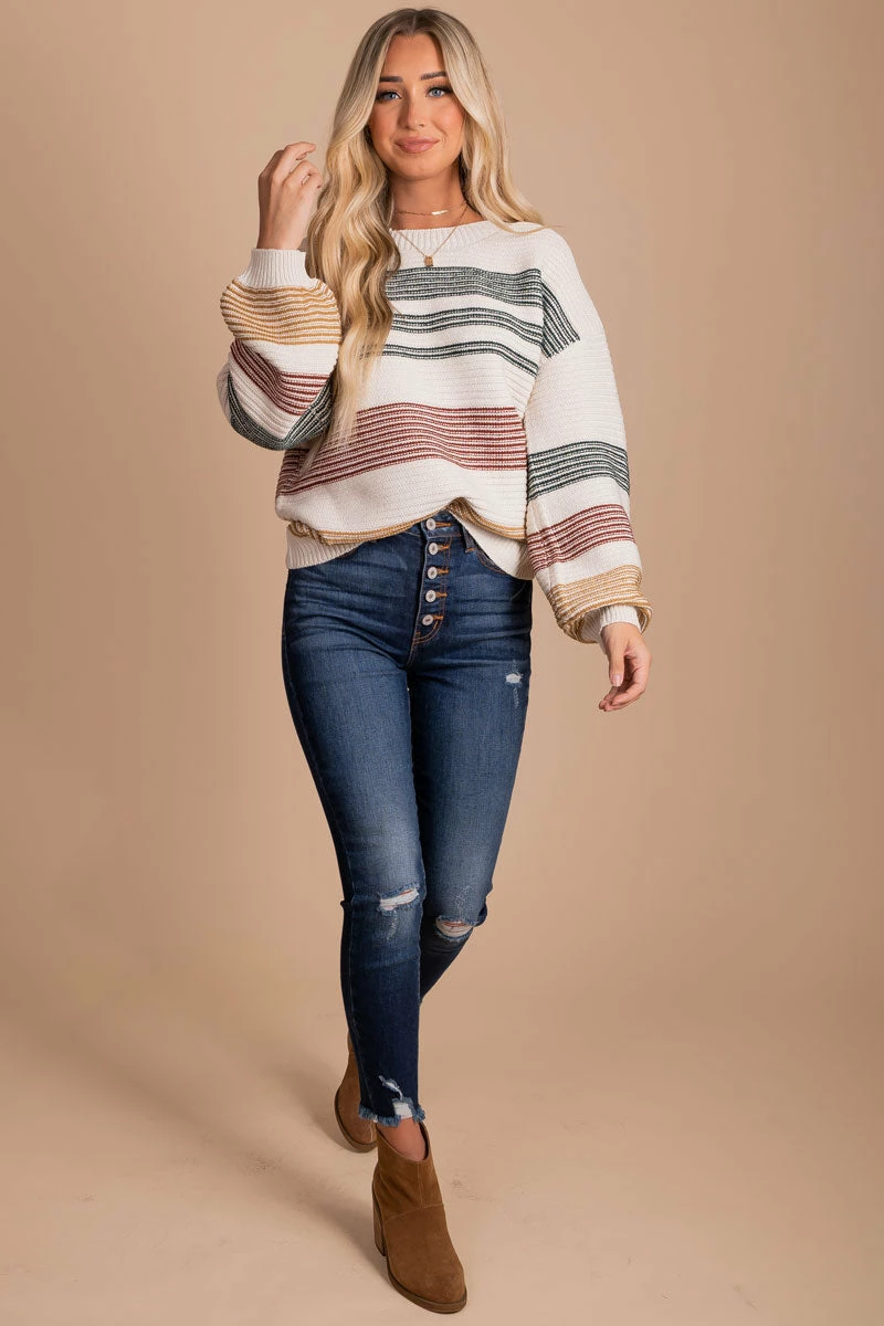 Eesome For The Better Striped Sweater 9 Eesome For The Better Striped Sweater - Image 9