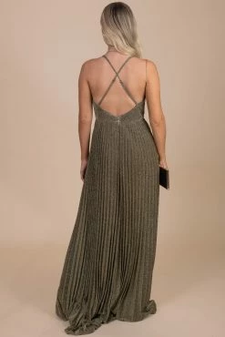 Maniju Stars At Midnight Shimmery Maxi Dress -Bella Ella Sales gold back 7fd304ed 40f0 48eb b012 ae21c7ebb026 5000x