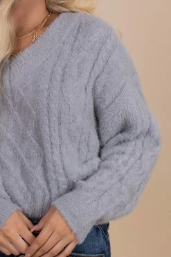 Love Tree / Style Melody Warm By The Fire Knit Sweater -Bella Ella Sales gray detail 6adf5674 59b1 4e5e b53b f2c2fefdb0ef 5000x