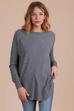 Dreamers You're The Reason Knit Pullover Sweater 12 Dreamers You're The Reason Knit Pullover Sweater -Bella Ella Sales gray main 95165379 edf2 4440 b4a0 a24b14bb7a7d 5000x